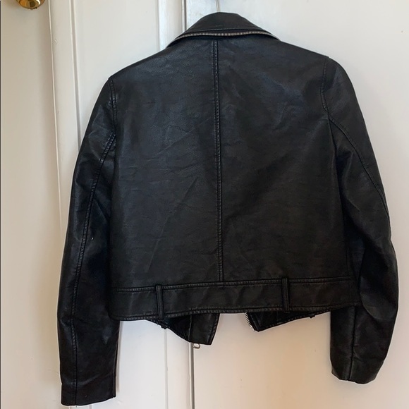 Zara Leather Jacket - Picture 2 of 3